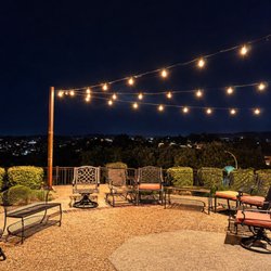 String Lights SF - For SEO, keep it short and include the service + city:  Custom outdoor string light installation in Fremont, CA. Professional patio lighting