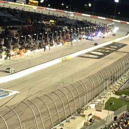 Light up pit signs for the night race Light up pit signs for the night race