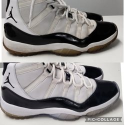 Kickz PHiX Sneaker Cleaning - 2011 b4 n after