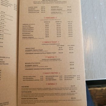 Millie's Cafe - Pasadena - Menu 5/16/25 - Breakfast & Brunch Near Me - Pasadena, California