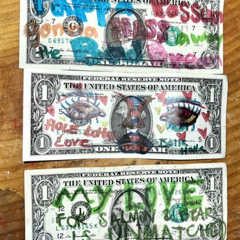 Hole In Wall Bar - Leave your mark with a customized bill :-) - Bars Near Me - Ketchikan, Alaska Hole In Wall Bar - Leave your mark with a customized bill :-) - Bars Near Me - Ketchikan, Alaska