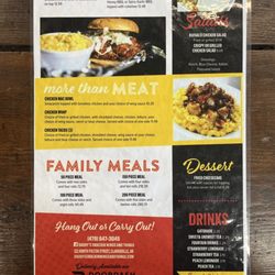 Daddy’s Smackin Wings and Things - Menu