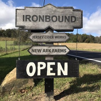 Ironbound Hard Cider - Look for this TINY sign - Cideries Near Me - Asbury, New Jersey Ironbound Hard Cider - Look for this TINY sign - Cideries Near Me - Asbury, New Jersey