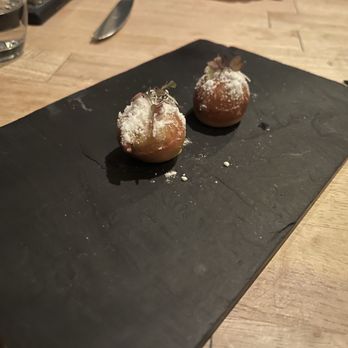 Graham's Kitchen - One bit amuse bouche choux pastry - Restaurants Near Me - Amsterdam, New Hampshire