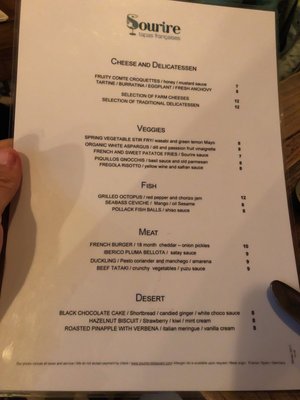 Menu photo 3 Sourire Paris, 75 Menu photo 3 Sourire Paris, 75