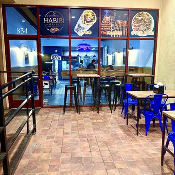 Habibi Grill - Outdoor seating area and entrance. - Barbeque Near Me - Paso Robles, California Habibi Grill - Outdoor seating area and entrance. - Barbeque Near Me - Paso Robles, California