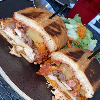 The Hub Eats & Drinks - Made a sandwich on the menu into a sandwich - American Near Me - Sacramento, California