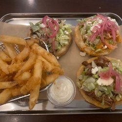 The Taco Factory - Sopes come with fries