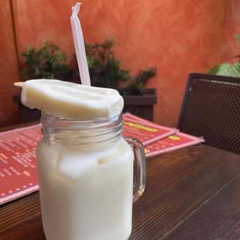 El Taquito - Horchata with coconut icecream - Mexican Near Me - Miami, Florida