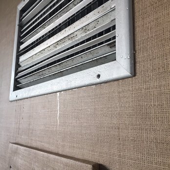 Berkeley Oceanfront Hotel - Rust and mold on the A/C as well as water dripping out of the A/C unit - Hotels Near Me - Asbury Park, New Jersey Berkeley Oceanfront Hotel - Rust and mold on the A/C as well as water dripping out of the A/C unit - Hotels Near Me - Asbury Park, New Jersey