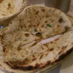 Keema (mince filled) roti