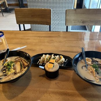 Sojo Ramen - Tonkotsu Ramen and chicken gyoza were perfect - Ramen Near Me - Las Vegas, Nevada Sojo Ramen - Tonkotsu Ramen and chicken gyoza were perfect - Ramen Near Me - Las Vegas, Nevada