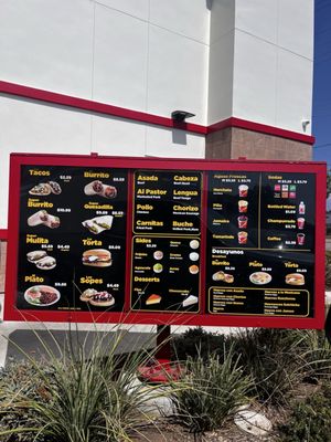 Menu photo 3 Tacos Gavilan West Covina, CA