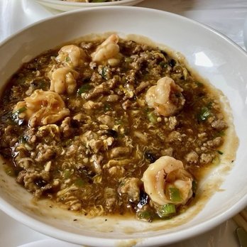 Keung Kee - Shrimp in lobster sauce with some shrimp removed - Cantonese Near Me - Montreal, Quebec Keung Kee - Shrimp in lobster sauce with some shrimp removed - Cantonese Near Me - Montreal, Quebec