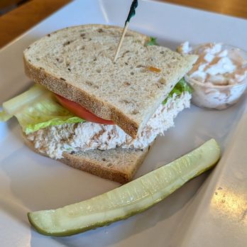 Flashback Diner - Half of a Tuna sandwhich - Diners Near Me - Hallandale Beach, Florida