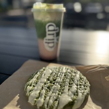 Drip Tea Cafe - Matcha Brownie Cookie - Bubble Tea Near Me - Fresno, California Drip Tea Cafe - Matcha Brownie Cookie - Bubble Tea Near Me - Fresno, California