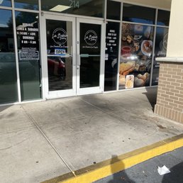 Exterior outside entrance of La Bahia Bakery - Tampa, Florida Exterior outside entrance of La Bahia Bakery - Tampa, Florida