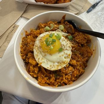 bb.q Chicken Mobile - Kimchi fried rice - Chicken Wings Near Me - Mobile, Alabama