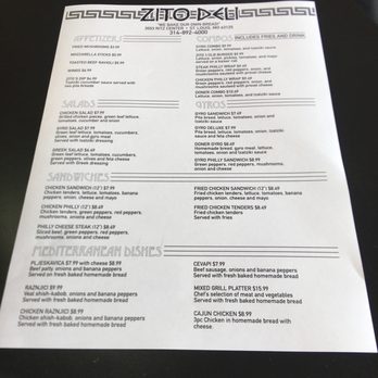 Zito Deli - Menu - Mediterranean Near Me - Saint Louis, Missouri Zito Deli - Menu - Mediterranean Near Me - Saint Louis, Missouri