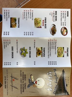 Menu photo 8 Dumpling House Los Angeles, CA