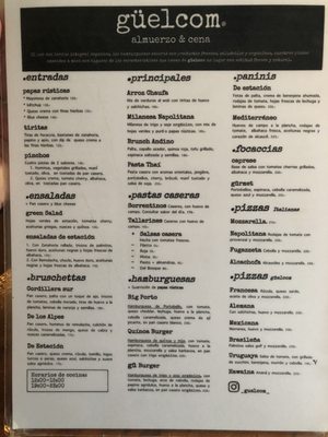 Menu photo 2 Güelcom Libertador San Martín, E