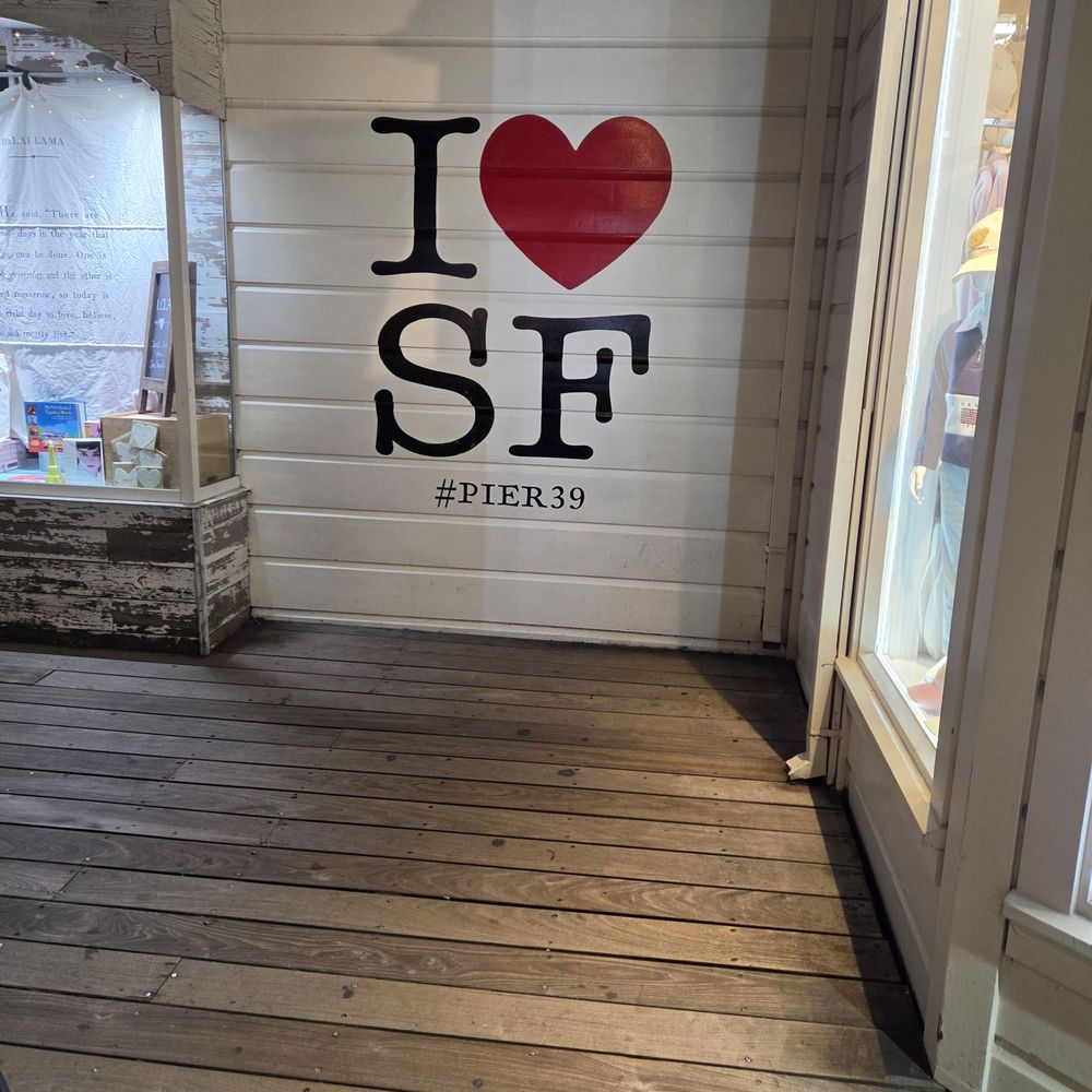 PIER 39 - I love SF - Shopping Centers Near Me - San Francisco, California