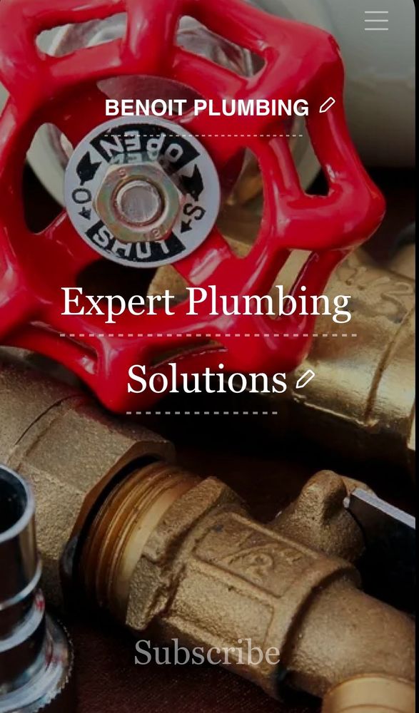 Slide of Benoit Plumbing