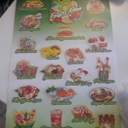 Frutti Rana - Menu
