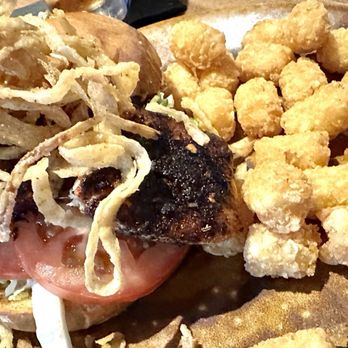 Reunion Kitchen + Drink - Blackened Halibut Sandwich - New American Near Me - Corona, California Reunion Kitchen + Drink - Blackened Halibut Sandwich - New American Near Me - Corona, California