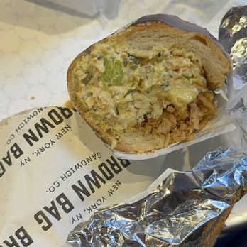 Brown Bag Sandwich - Spicy Tuna Melt - Sandwiches Near Me - New York, New York
