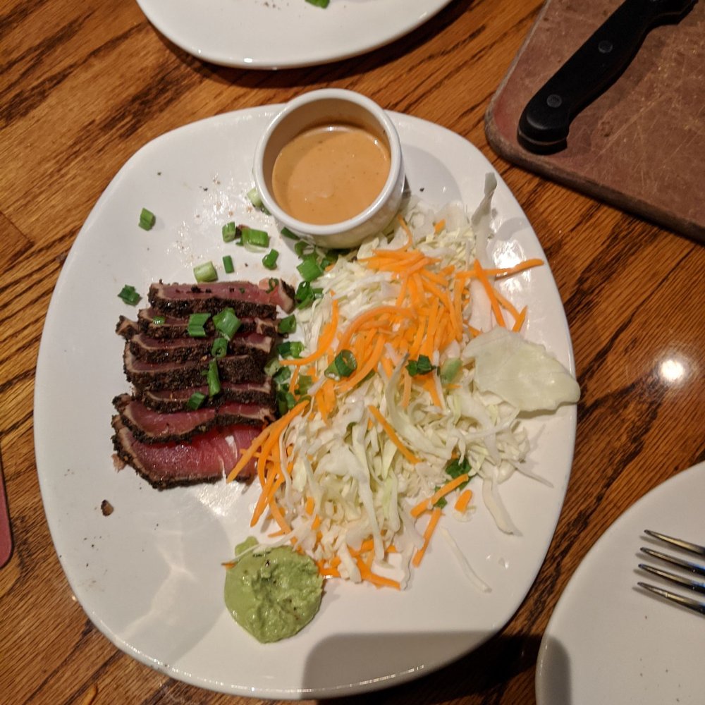 Outback Steakhouse - Ahi Tuna App - Steakhouses Near Me - Schaumburg, Illinois Outback Steakhouse - Ahi Tuna App - Steakhouses Near Me - Schaumburg, Illinois