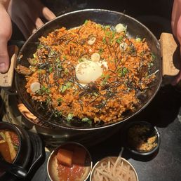The best paella I have ever had in my life. Absolutely delicious and so was the Wagu beef, A5, and hangar steak.