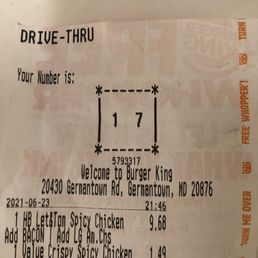 The receipt