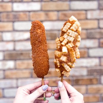 STIX - Combodog & Potatocombo Corndog - Hot Dogs Near Me - San Francisco, California STIX - Combodog & Potatocombo Corndog - Hot Dogs Near Me - San Francisco, California