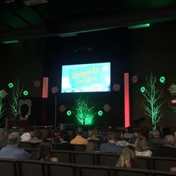 Real Life Christian Church - Waiting for the Kid's Christmas play to begin!