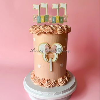 Katrina’s Sweet Dreams - Disneyland theme 6" standard cake - Desserts Near Me Katrina’s Sweet Dreams - Disneyland theme 6" standard cake - Desserts Near Me