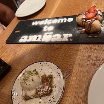AMBAR Restaurant, Capitol Hill - Baklava - Modern European Near Me - Washington, DC, District of Columbia