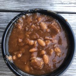 Mission BBQ - Baked beans, cooked with beef brisket