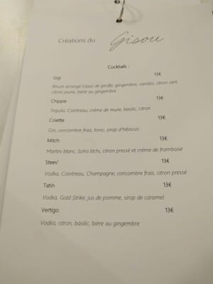 Menu photo 2 Le Gisou Paris, 75