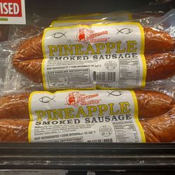 Lil Butcher Shoppe - My face pineapple sausage