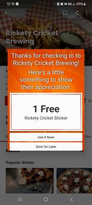 Rickety Cricket Brewing by null