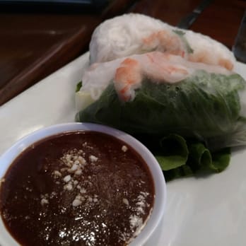 Lucha Tigre - Spring rolls. Herbs abound. Superb - Asian Fusion Near Me - Chapel Hill, North Carolina