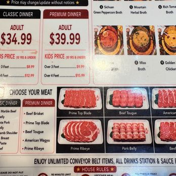 Hotpot City - Price for dinner menu - Hot Pot Near Me - Seattle, Washington Hotpot City - Price for dinner menu - Hot Pot Near Me - Seattle, Washington