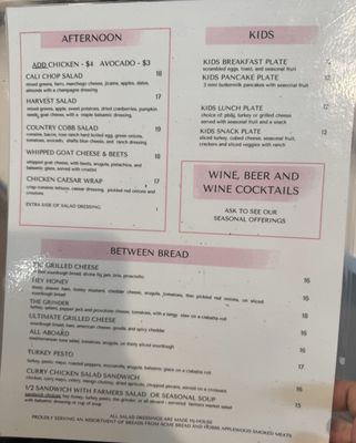 Menu photo 7 Charming Fig Livermore, CA
