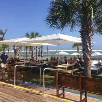 The Gulf - View of the patio area from one of the bars - Burgers Near Me - Orange Beach, Alabama The Gulf - View of the patio area from one of the bars - Burgers Near Me - Orange Beach, Alabama
