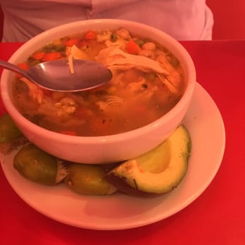 La Manzana - Caldo tlalpeño sin queso - Mexican Near Me - Tijuana, BCN La Manzana - Caldo tlalpeño sin queso - Mexican Near Me - Tijuana, BCN
