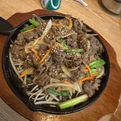 Dookbaeki Hot Stone - Stir-fried Beef $25.95