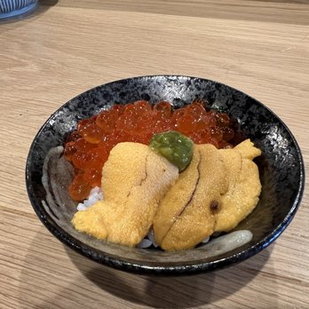 Big Fish House - Uni and Ikura over rich - Sushi Bars Near Me - San Francisco, California