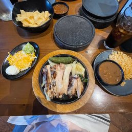 Fajitas - lunch special, approx. $19 (drink not included)