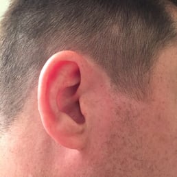 Cut my hair way to short and cut the sideburn too high up & crooked.